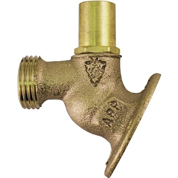 Arrowhead Brass arrowhead Key Lockshield Sillcock Valve, 34 x 34 in Connection, FIP x Male Hose 355LSLF